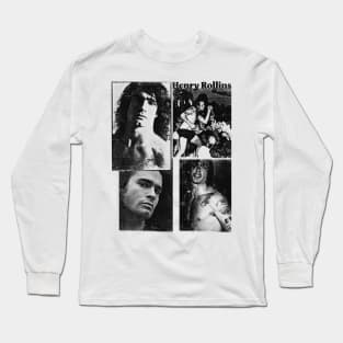 Henry Rollins - 80s Vintage Long Sleeve T-Shirt